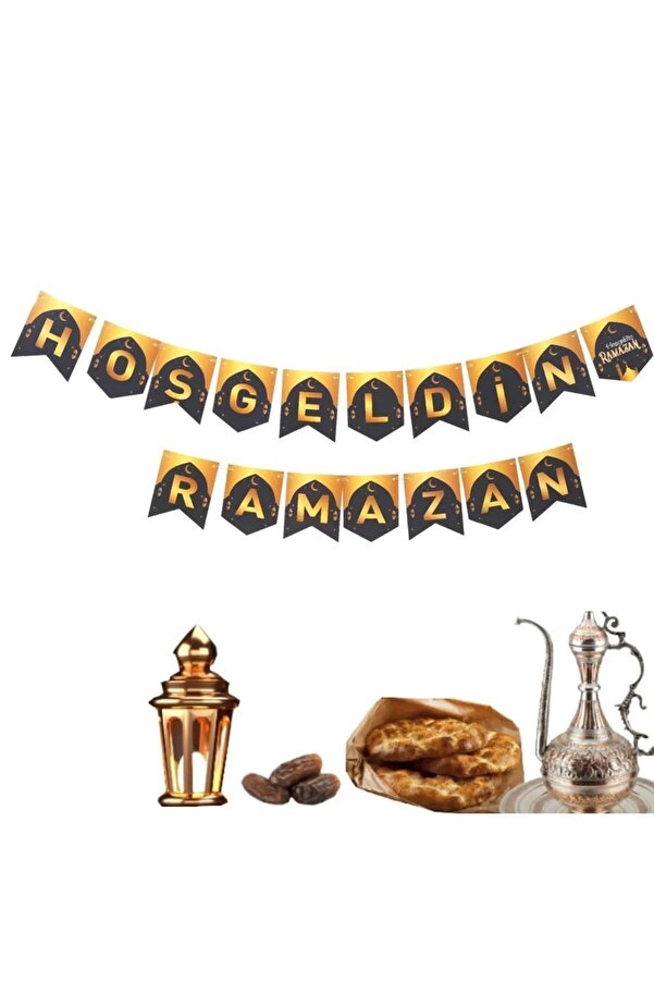 Ramazan Ayı Dekorları Hoşgeldin Ramazan Banner HappyLand