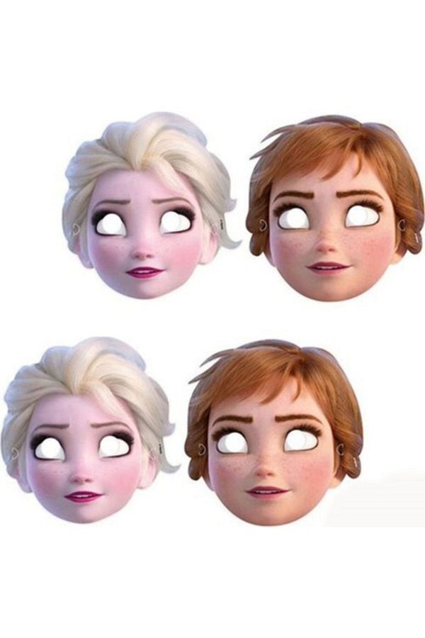 Frozen Maske 6 Lı Cakes&Party