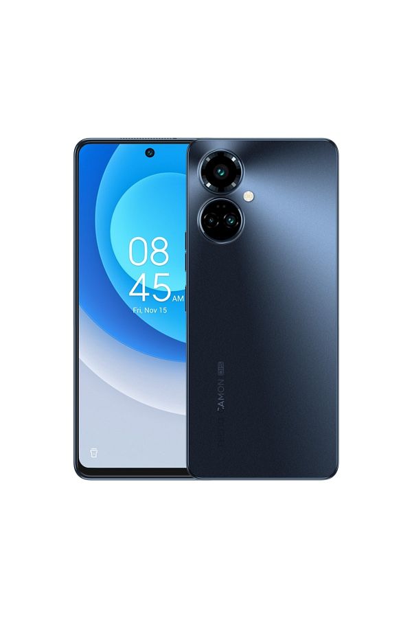 TECNO Tecno Camon 19 6/128 Black (TECNO TÜRKİYE GARANTİLİ)