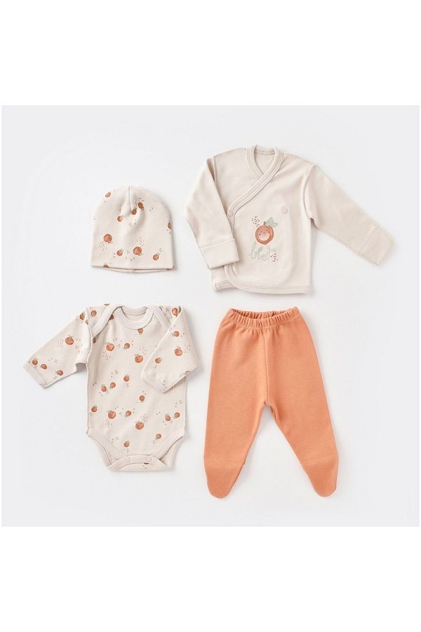 Summer Fruit Prematüre Hastane Çıkış Seti 82054 İlke Bebe