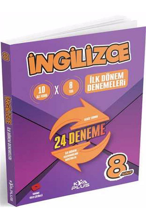 Kva Plus 8. Sınıf Ilk Dönem (1. DÖNEM) Ingilizce Denemeleri 2023