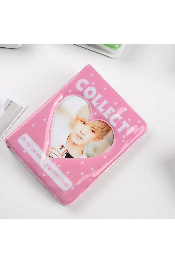 Pembe '' Collect ! '' Mini Binder Kpop Dünyası