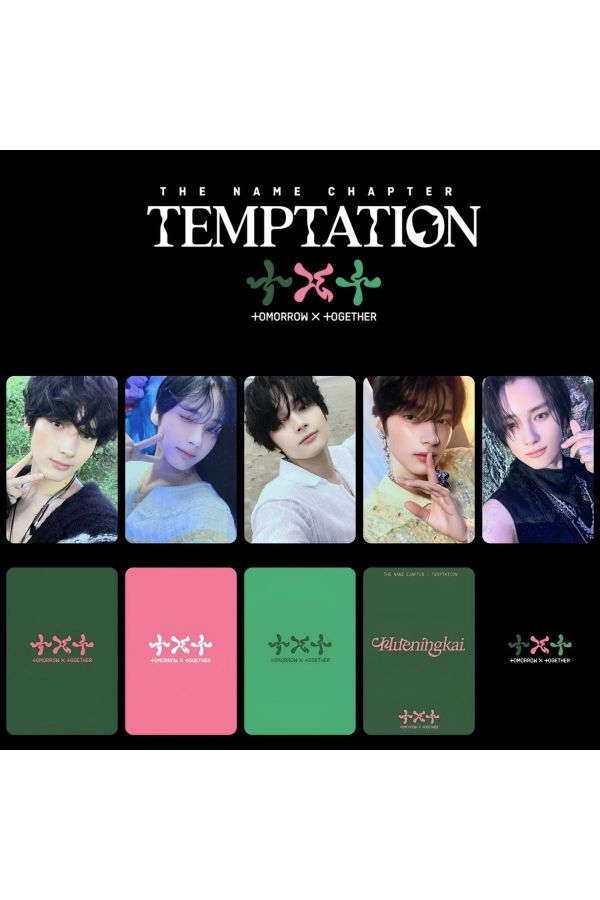 Txt Hueningkai '' Temptation '' Albüm Kart Seti_0
