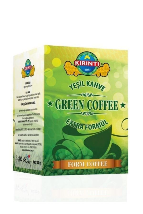 Kırıntı Yeşil Kahve - Green Coffea Extra Formül * 2 Adet