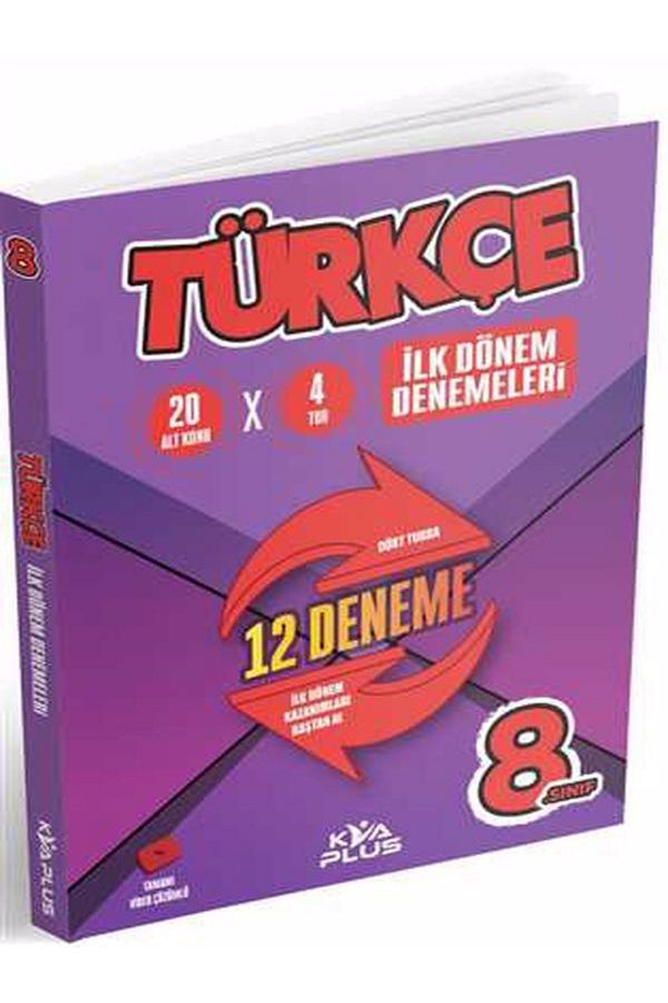 Kva Plus 8. Sınıf Ilk Dönem (1. DÖNEM) Türkçe Denemeleri 2023