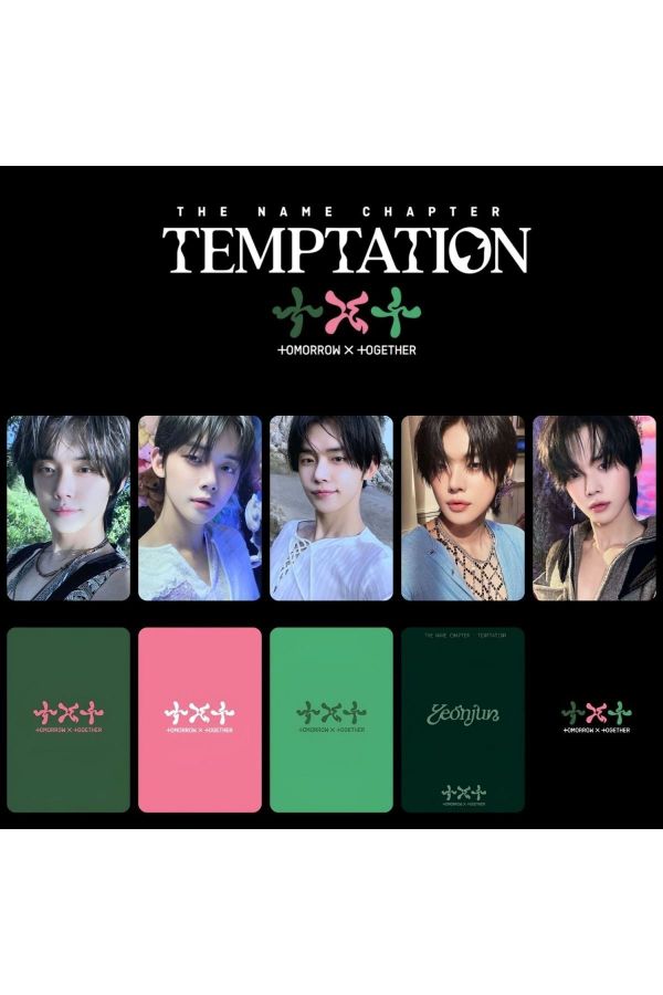 Txt Yeonjun '' Temptation '' Albüm Kart Seti