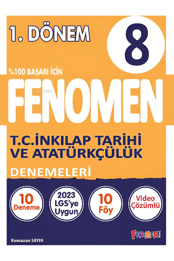 Fenomen 8. Sınıf Inkılap Tarihi Ve Atatürkçülük 1.dönem Denemeleri (10 Deneme)