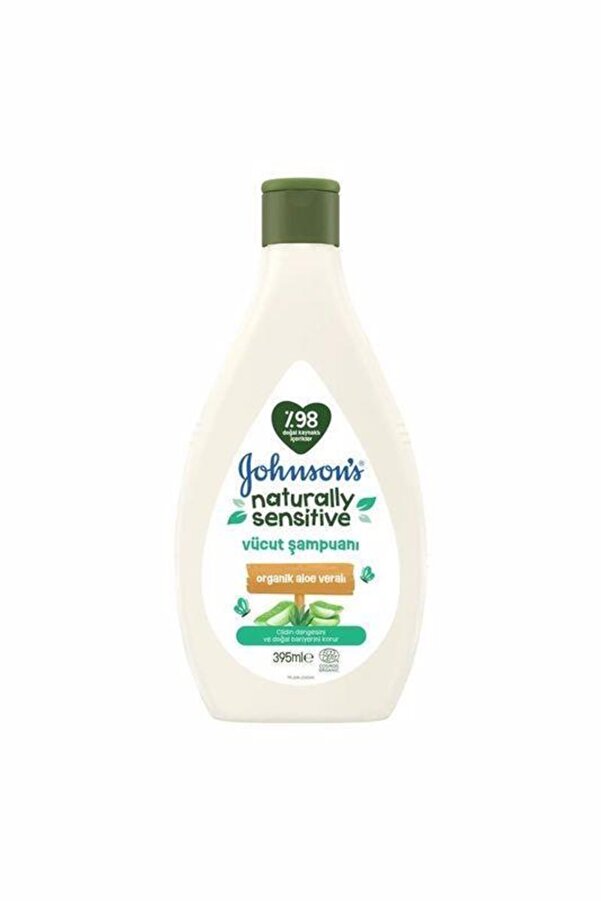 Johnson's Naturally Sensitive Bebek Vücut Şampunı 395 Ml Madam10