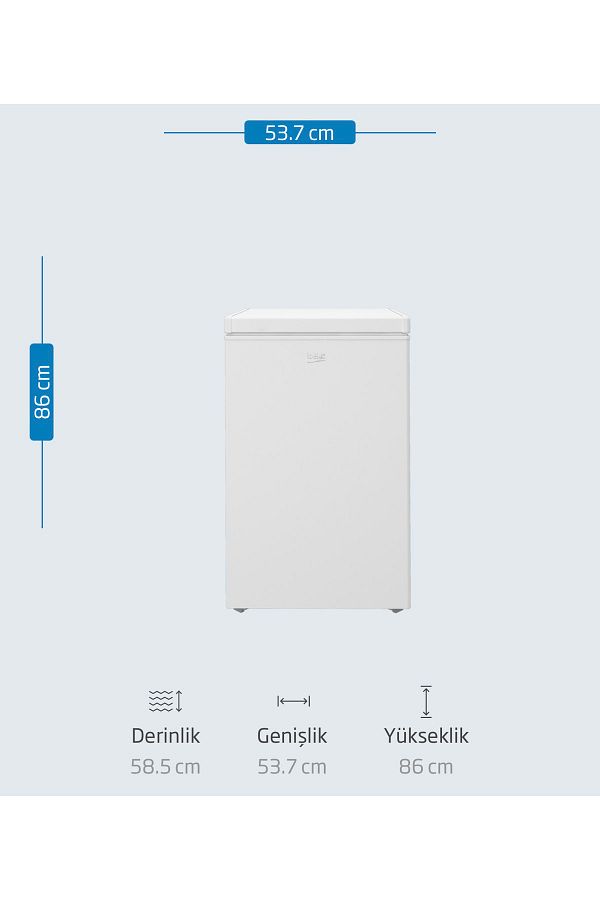 Beko 3106 Sandık Tipi Derin Dondurucu - Görsel 3