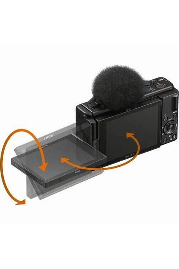 Sony Zv-1f Vlogging Kamera Gp-vpt2bt Çekim Kolu İle - Görsel 3