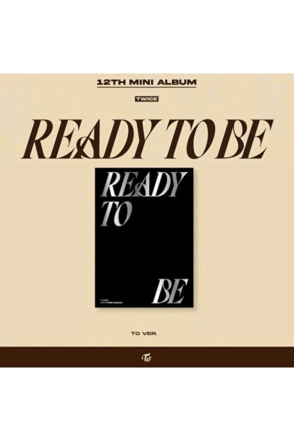 Twice Mini Album Vol. 12 - Ready To Be (to Versiyon) Kpop Dünyası