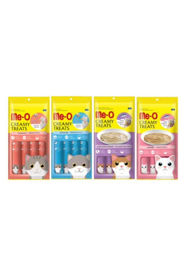 Creamy 4'lü Karışık Kedi Ödülü 4 Paket X 60 gr Yemci Petshop