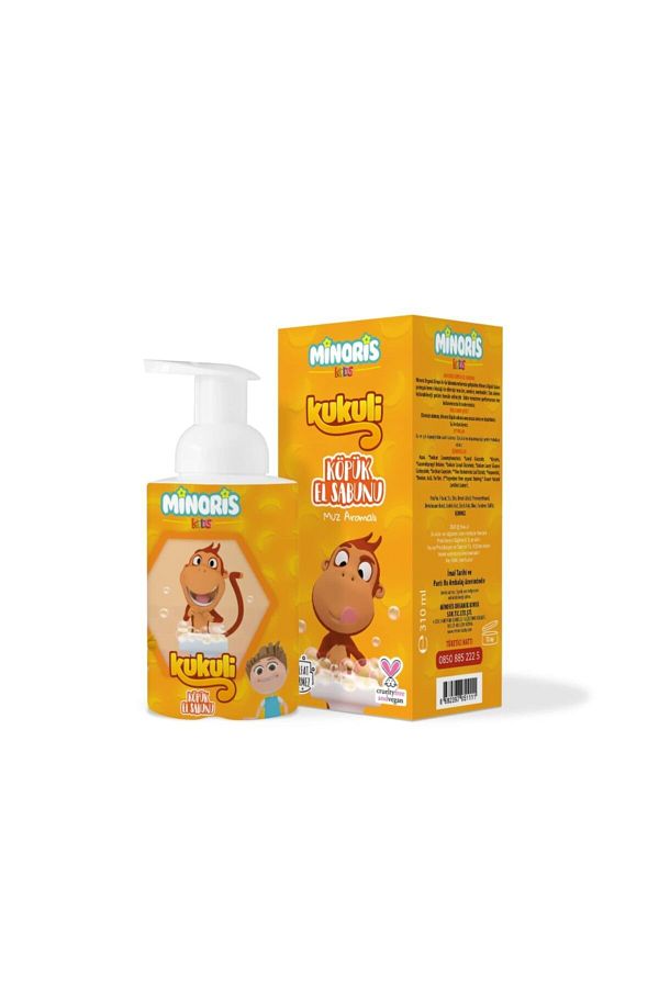 Kids, Kukuli, Köpük El Sabunu, Muz Aromalı İlke Bebe