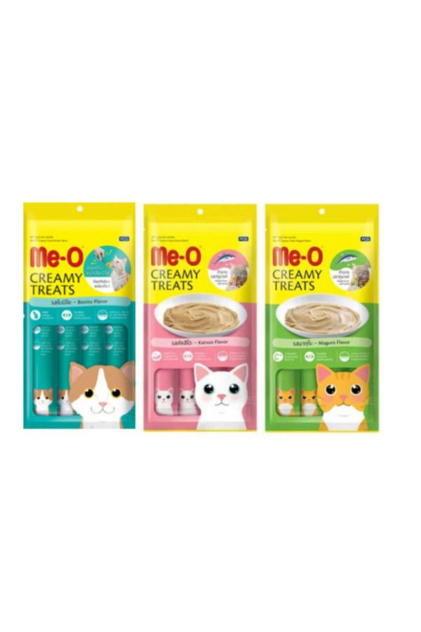 Creamy Karışık Kedi Ödülü 3 Paket  60 gr Yemci Petshop