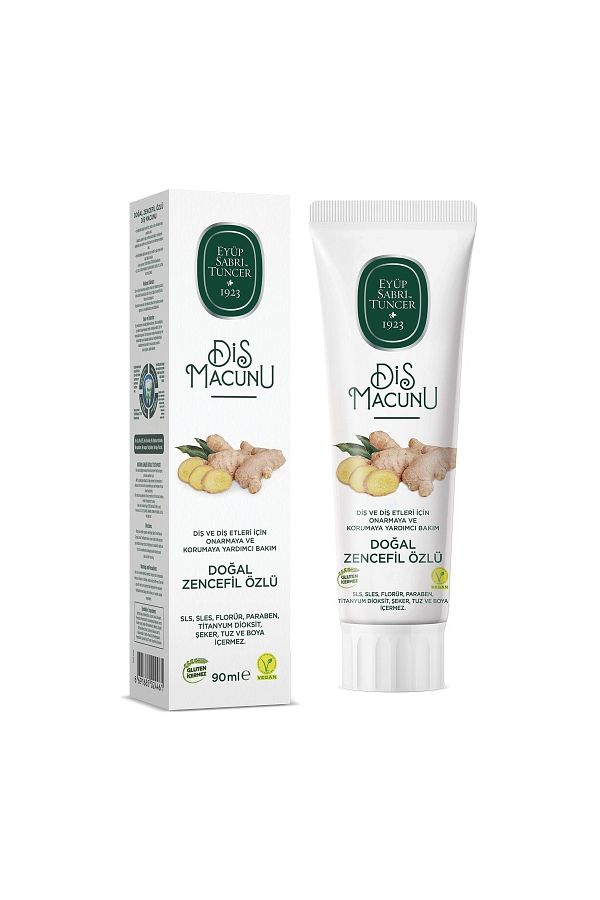 Eyup Sabrı Tuncer Doğal Zencefil Özlü Diş Macunu 90 Ml