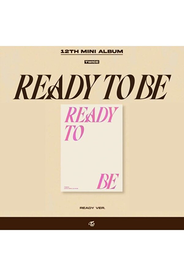 Twice Mini Album Vol. 12 - Ready To Be (ready Versiyon) Kpop Dünyası