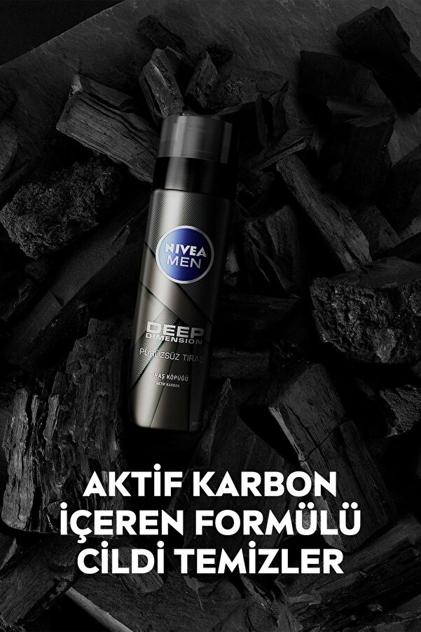 Men Deep Dimension Tıraş Jeli 200 Ml, Kusursuz Tıraş,aktif Karbon Içerir_1