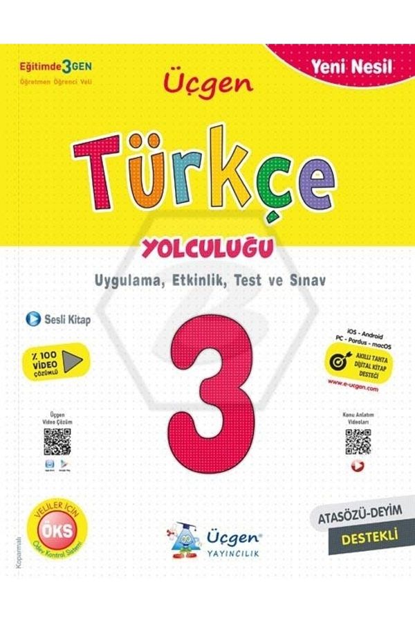 Üçgen 3. Sınıf Yeni Nesil Türkçe Yolculuğu