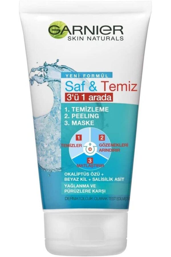 Skin Naturals Saf & Temiz 3ü 1 Arada 150 ml