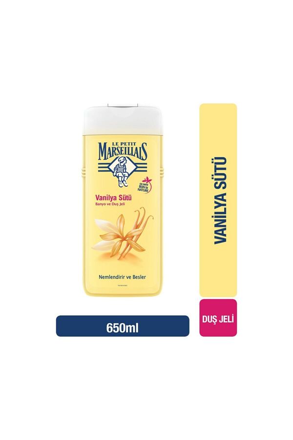 Duş Jeli Vanilya Sütü 650 Ml.