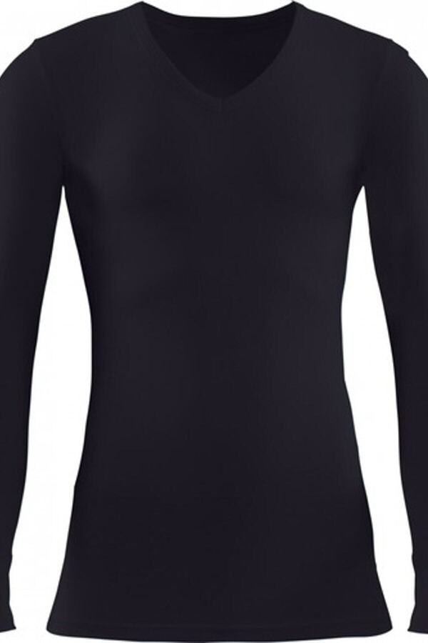Unisex Termal Tişört 2. Seviye 1257 - Siyah