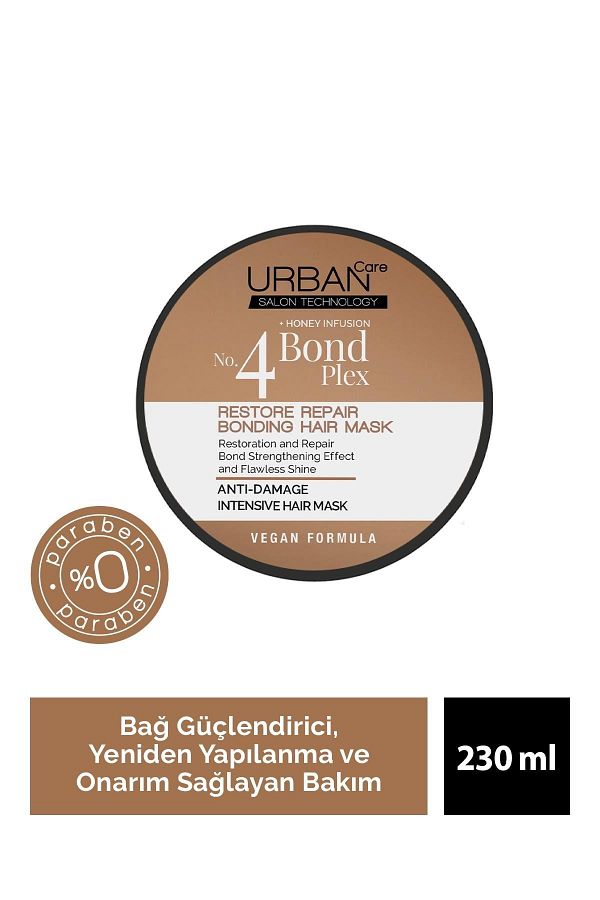 No.4 Bond Plex Restore Repair Yıpranma Karşıtı Yoğun Onarım Maskesi 230 Ml-vegan