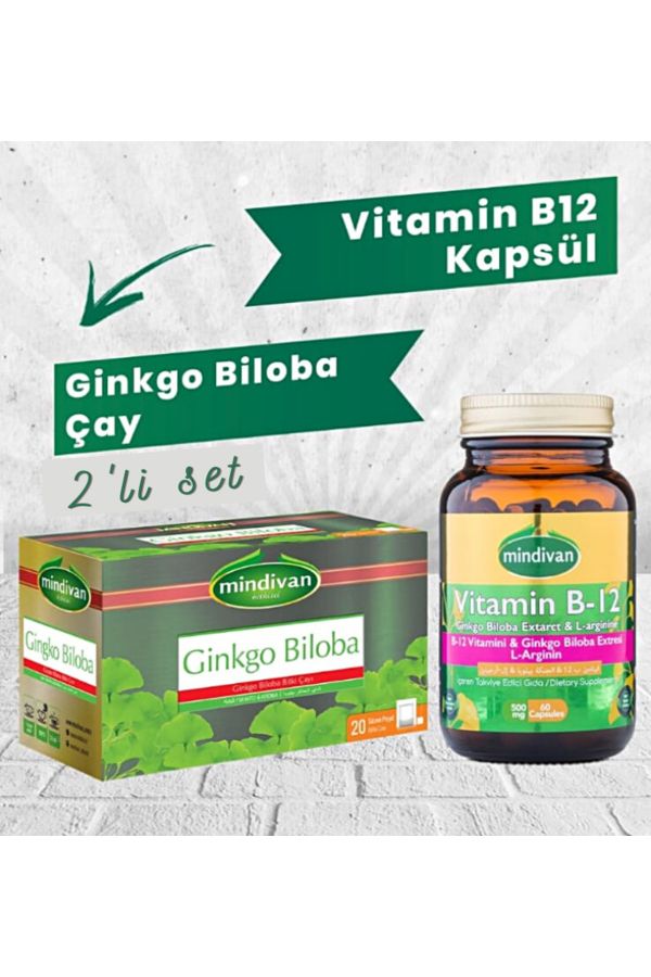 Vitamin B12 Kapsül Ve Ginkgo Biloba Çay