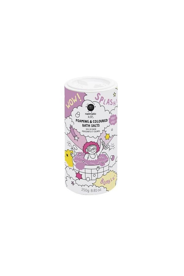 Kids Banyo Tuzu Bath Salts Foaming Violet