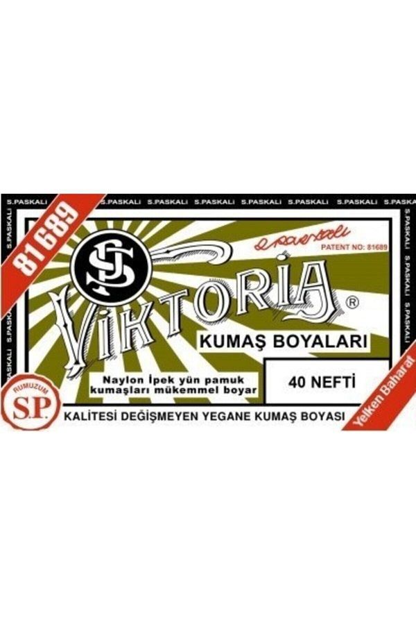 Kumaş Boyası Nefti 2pk+fiske Sabitleme 1pk