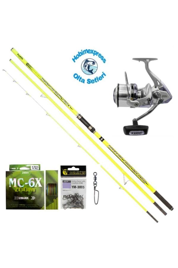 Bosphorus ( Boğazın Bogası ) 420cm 250gr Surf Kamış- Skuga 8000 Sf Surf Makina Surfcasting Set