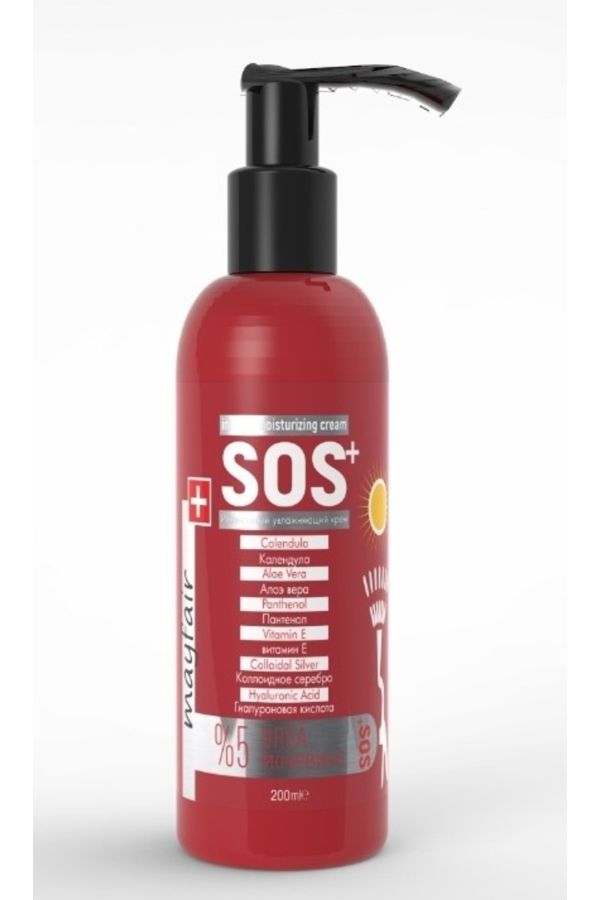 S.o.s. Güneş Yanıklarına Karşı Etkili Yoğun Nemlendirici 200 ml