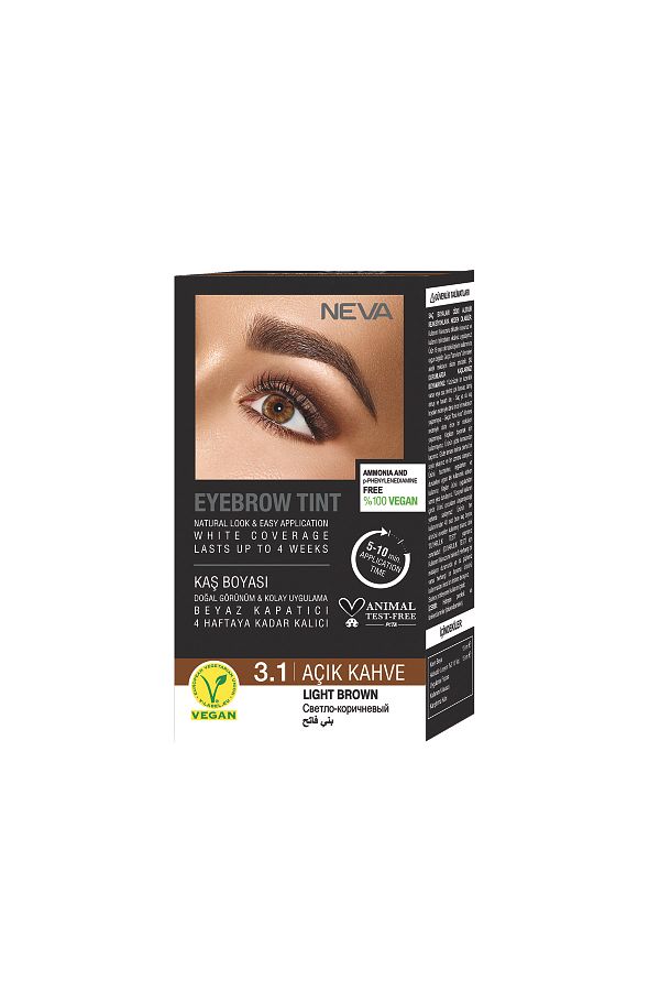 Eyebrow Tınt Kaş Boyası 15ml (vegan) 3.1 Açık Kahve