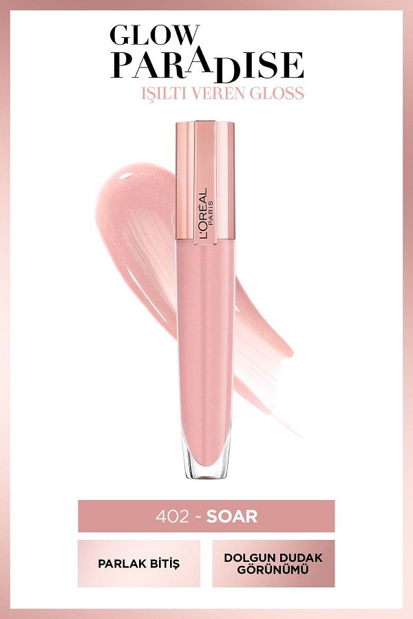 Glow Paradise Balm in Gloss - Işıltı Veren Parlatıcı 402 I Soar