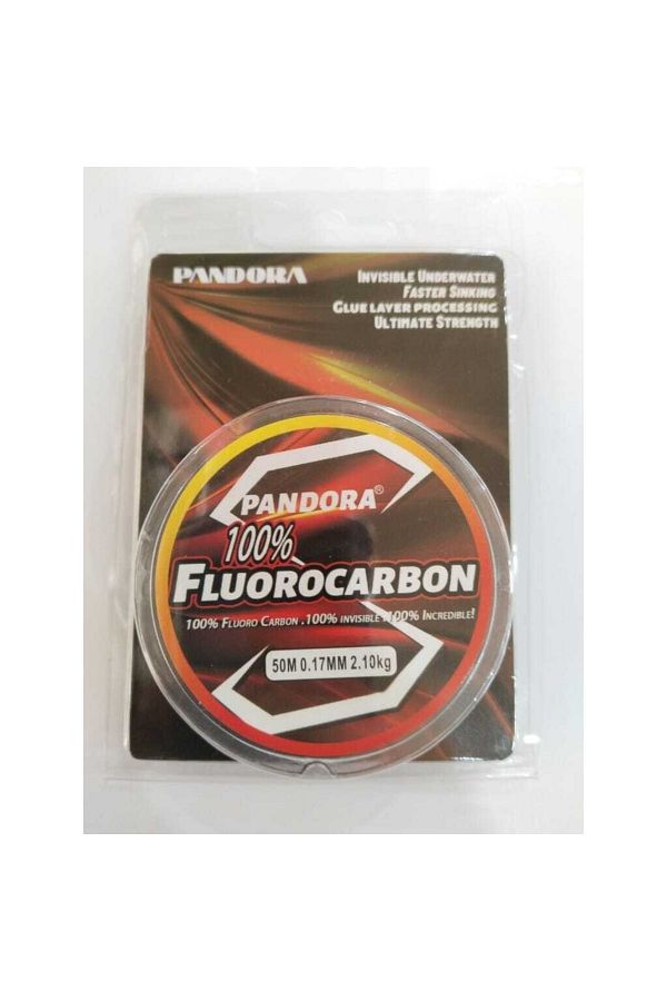 %100 Fluorocarbon Misina 0.17 Mm 50 Mt