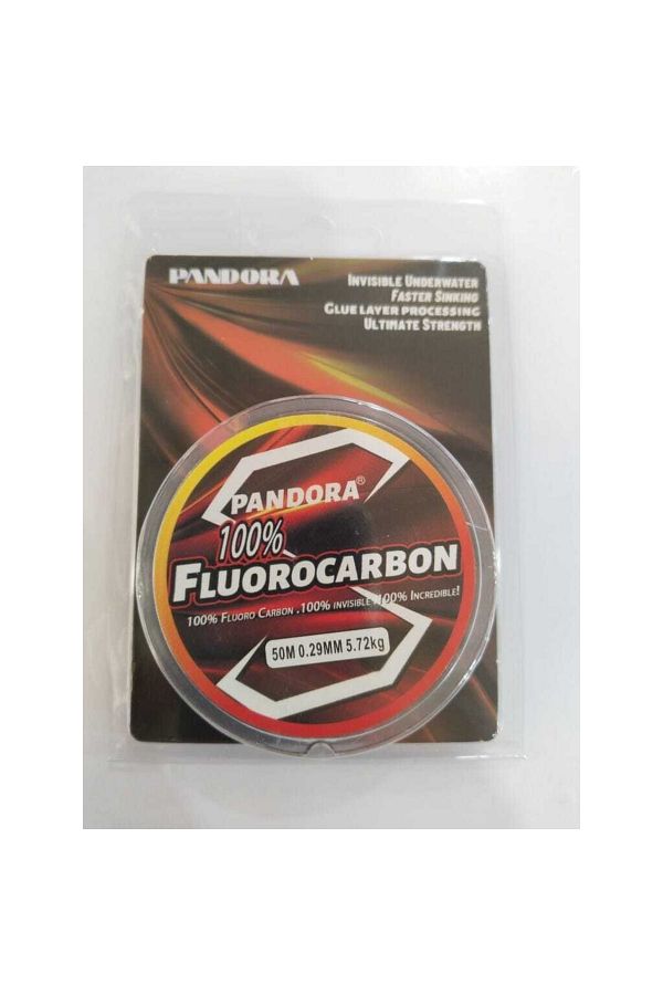 %100 Fluorocarbon Misina 0.29 Mm 50 Mt