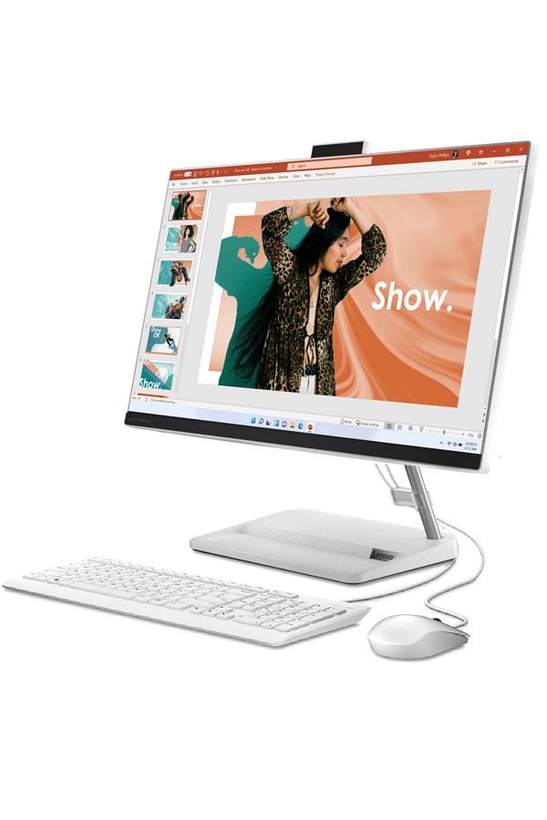 LENOVO F0gj00gstx Intel Core I5-12450h 8gb 512gb Ssd Intel Iris Xe Graphics 27" Fhd Ips Freedos Aio - Görsel 2