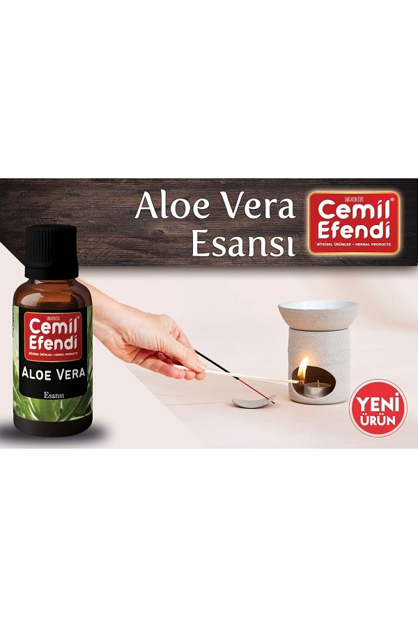 Uçucu Yağ Aloe Vera Esans Tütsü, Buhurdanlık 10 Ml