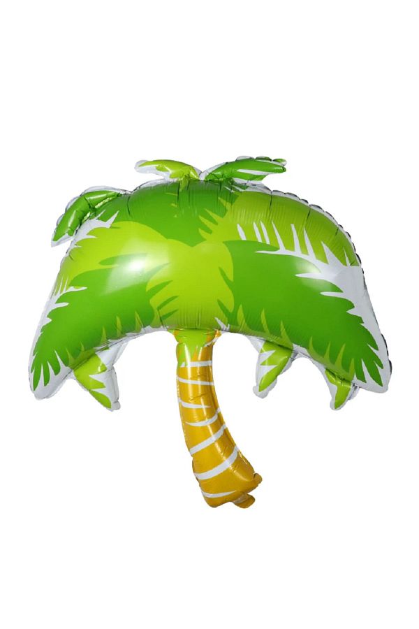 Palmiye Ağacı Folyo Balon Tropical Orman Temalı Parti Balonu 91x80,5 Cm