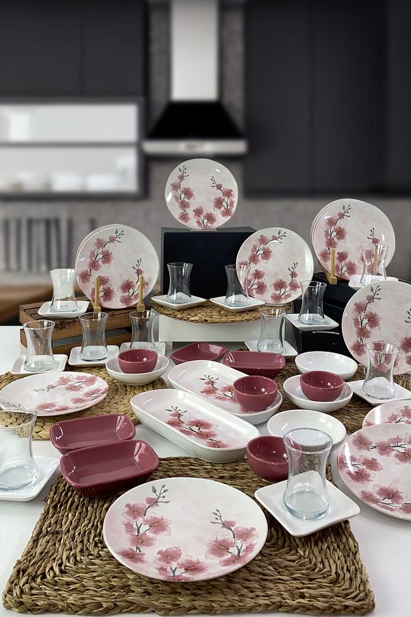 Fiore 50 Parça 12 Kişilik Kahvaltı Takımı