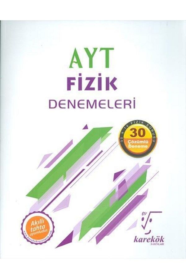 Ayt Fizik Denemeleri Çözümlü 30 Lu
