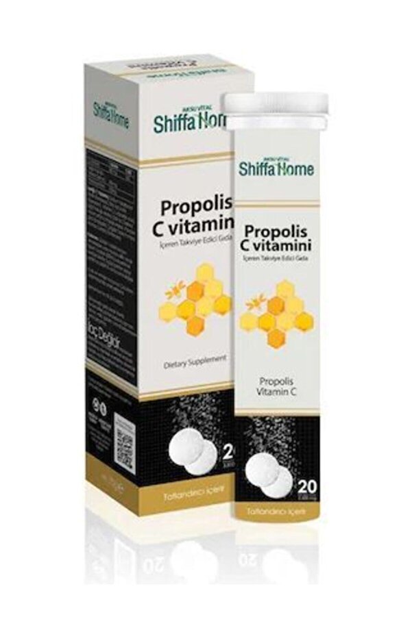 Aksu Vital Propolis / C Vitamini Efervesan 20 Tablet Aleyna Baharat