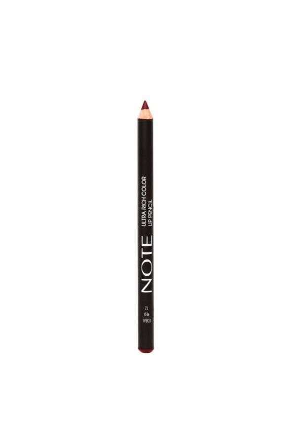 Ultra Rich Color Lip Pencil 12 Coral Red