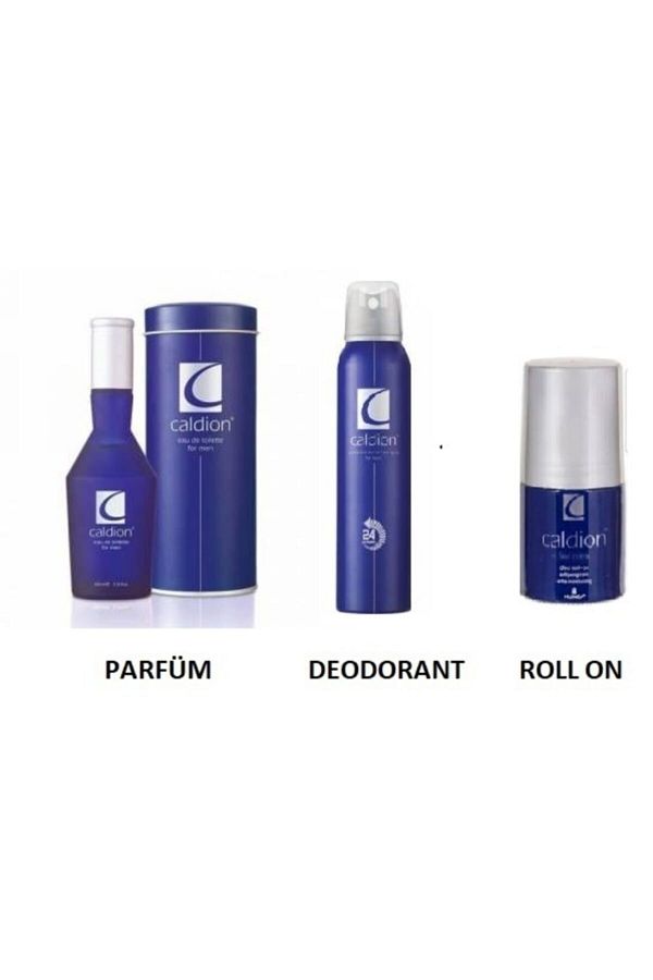 Classıc Men Edt 100 ml  Erkek Parfüm + Deodorant 150 ml +Rollon