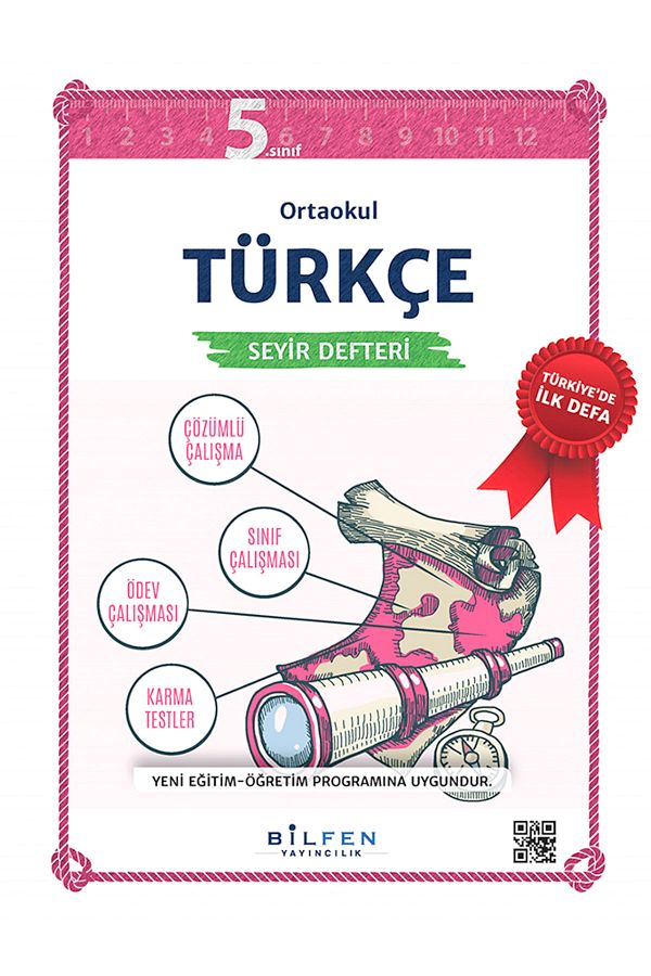 5 Sınıf Türkçe Seyir Defteri Bilfen Yay  / Kitap Dagıtım