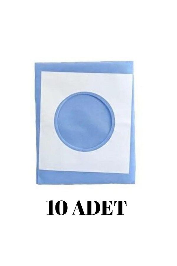 - Serviyet Steril Delikli Yapışkanlı Örtü 90x120 - 10 Adet