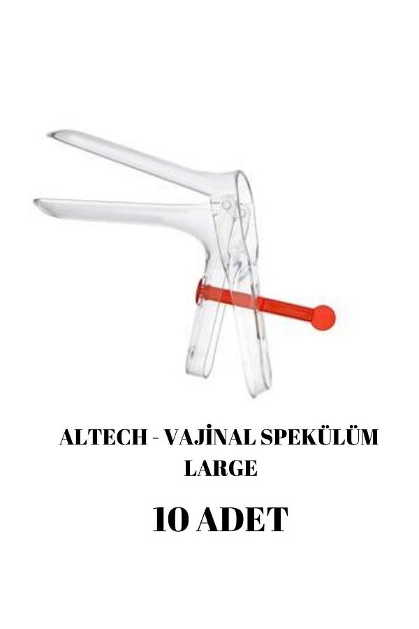 - Vajinal Spekülüm Large - 10 Adet