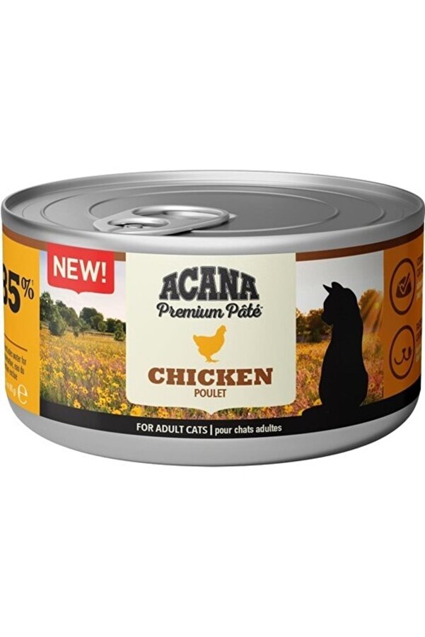 Premium Pate (ezme) Tavuk Etli Kedi Konservesi 85 Gr