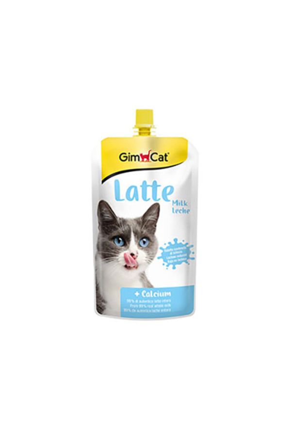 Gimcat Milk Latte Calcium Sıvı Kedi Sütü 200 Ml