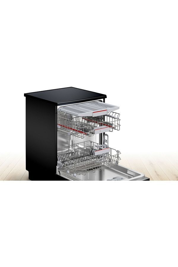 Bosch Sms4hmb62t 6 Programlı Siyah Cam Görünümlü Bulaşık Makinesi - Görsel 3