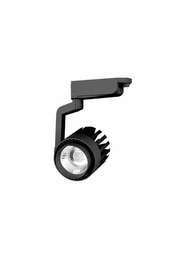 K2 30w Cob Ledli Ray Spot Siyah Alüminyum Kasa Günışığı 3000k